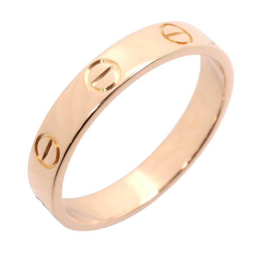 Cartier Mini Love Ring 18Krg Pink Rose #354083C14B